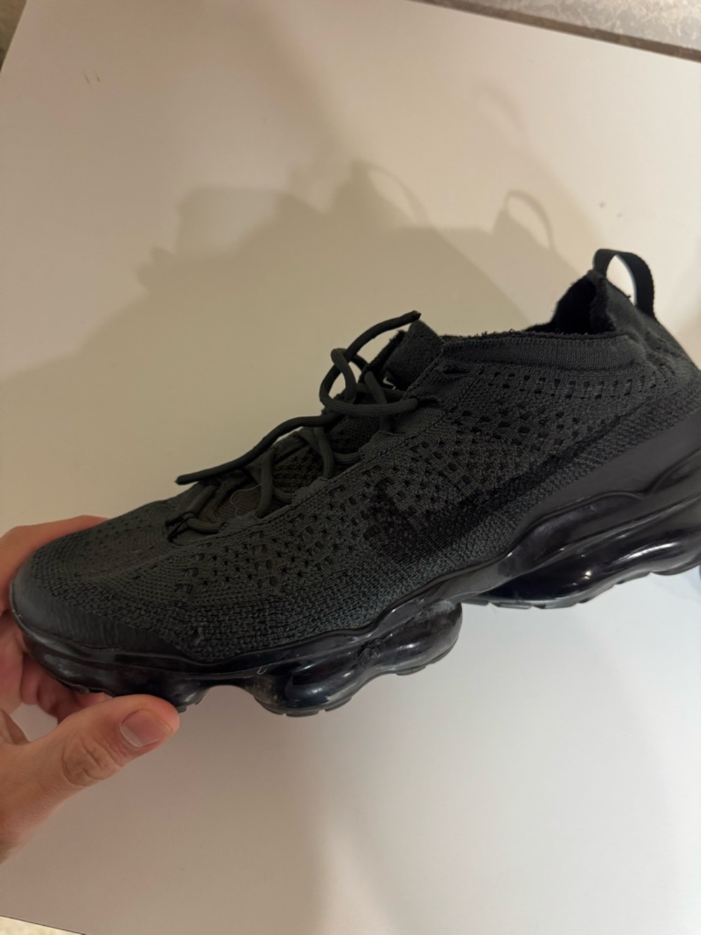 Nike Men’s Black VaporMax Athletic Shoe